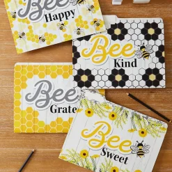 Eureka The Hive File Folders, Straight Cut, Letter Size, Assorted Colors, 4/Pack, 6 Packs/Bundle (EU-866447-6) Hot