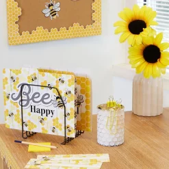 Eureka The Hive File Folders, Straight Cut, Letter Size, Assorted Colors, 4/Pack, 6 Packs/Bundle (EU-866447-6) Hot