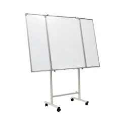 Best Magnetic Mobile Folding Dry-Erase Whiteboard, 40" x 30" (EGP-HD-0482-RW) Dry Erase