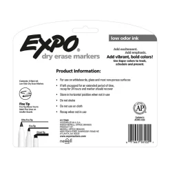 Expo Dry Erase Marker, Fine Tip, Black Ink, 8/Pack (2114555) Best