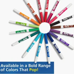 Expo Dry Erase Marker, Fine Tip, Assorted, 8/Pack (86601) Clearance