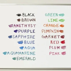 Expo Dry Erase Markers, Chisel Tip, Black, 4/Pack (80661) Outlet