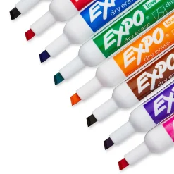Expo Dry Erase Markers, Chisel Tip, Assorted, 8/Pack (80678) Online