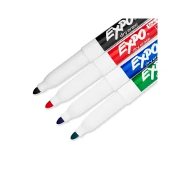 Expo Dry Erase Markers, Fine Point, Assorted, 4/Set (86074) Hot