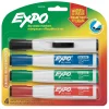 Expo Magnetic Dry Erase Markers, Chisel Tip, Assorted, 4/Pack (1944728)