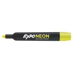 Expo Neon Window Dry Erase Markers, Bullet Tip, Assorted, 5/Pack (1752226) Hot