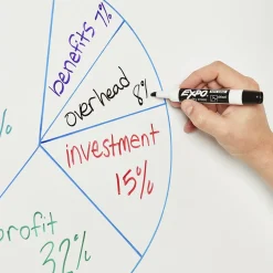 Expo Tank Dry Erase Markers, Chisel Tip, Assorted Inks, 8/Pack (1743032) Hot