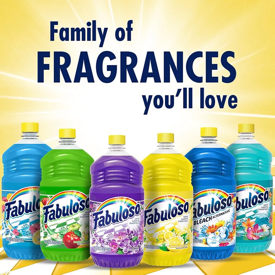 Fabuloso All Purpose Cleaner, Lemon, 169 Fl. Oz., 3/Pk (MX06813ACT)