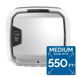 Air Purifiers<Fellowes AeraMax Pro AM3 PC H13 True HEPA Hardwired Wall Mounted Air Purifier, Stainless (9573001)