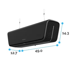 Air Purifiers<Fellowes Array AC2 True HEPA Ceiling Mounted Air Purifier, 5-Speed, Black (5889202)