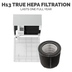 Air Purifiers<Fellowes Array AR1 True HEPA Ceiling Mounted Air Purifier, 5-Speed, White (5888601)
