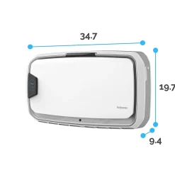 Air Purifiers<Fellowes Array AW2 True HEPA Hardwired Wall Mounted Air Purifier, White (5885101)