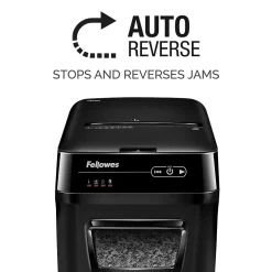 Fellowes AutoMax 200M 200 Sheet Micro-Cut Personal Shredder (4656201)* Shredders & Accessories