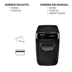 Fellowes AutoMax 200M 200 Sheet Micro-Cut Personal Shredder (4656201)* Shredders & Accessories