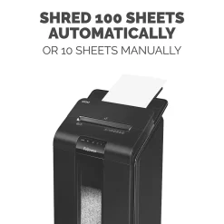 Fellowes AutoMax 100M 100-Sheet Micro-Cut Shredder (4629001)* Shredders & Accessories