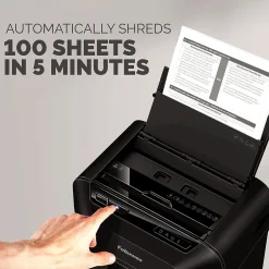 Fellowes AutoMax 100MA 100-Sheet Micro-Cut Shredder (4704001)* Shredders & Accessories