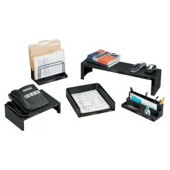 Fellowes Designer Suites Desk Shelf, Holds Up to 30 lbs., Black (8038801)* Monitor Mounts & Stands