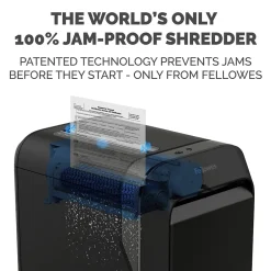 Fellowes LX220 20-Sheet Micro-Cut Shredder, Black (5015401)* Shredders & Accessories