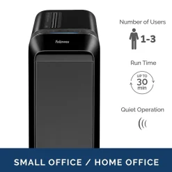 Fellowes Powershred LX190 20-Sheet Cross Cut Personal Paper Shredder (FEL5501701)* Shredders & Accessories