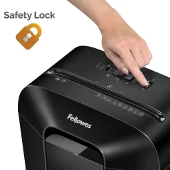 Fellowes Powershred LX45 8-Sheet Cross Cut Personal Paper Shredder (FEL4400201)* Shredders & Accessories