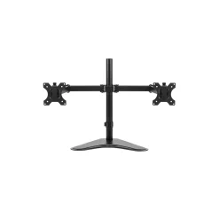 Fellowes Professional Series Free-standing Dual Horizontal Monitor Arm, Up to 27