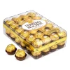 Chocolate<Ferrero Rocher Diamond Box Hazelnut Milk Chocolate Pieces, 48/Box (241-00015)