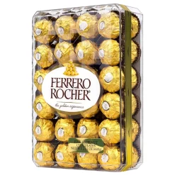 Chocolate<Ferrero Rocher Diamond Box Hazelnut Milk Chocolate Pieces, 48/Box (241-00015)