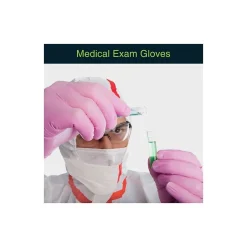 FifthPulse Powder Free Vinyl Exam Gloves, Latex Free, Medium, , 100/Box (FMN100042)