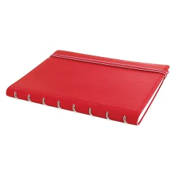 Filofax A5 Classic Bright 4-Subject Professional Notebooks, 5.8" x 8.25", College Ruled, 56 Sheets, Red (B115008U)