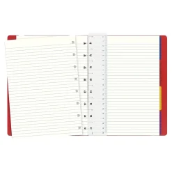 Filofax A5 Classic Bright 4-Subject Professional Notebooks, 5.8