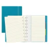 Filofax A5 Classic Bright 4-Subject Professional Notebooks, 5.8" x 8.25", College Ruled, 56 Sheets, Blue (B115012U)