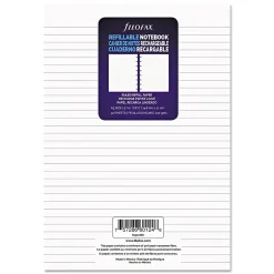 Filofax A5 1-Subject Professional Notebooks, 5.5" x 8.5", College Ruled, 32 Sheets, White (B152008U)