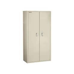 Clearance 72" Steel Storage Cabinet with 4 Shelves, Parchment (CF7236-DPAI) Storage Cabinets