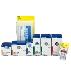 First Aid Kits<SmartCompliance First Aid Only ANSI 2015 Retro Medium Food Service Metal First Aid Kit Refill for up to 25 People (90747)