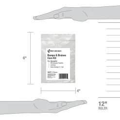 First Aid Kits<First Aid Only Bumps and Bruises Care Kit,3 Pieces, 25 Packs/Carton (91577)