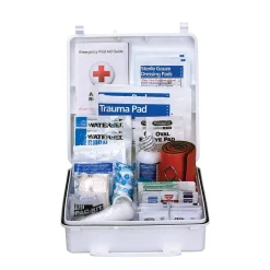 First Aid Kits<First Aid Only Plastic First Aid Kit, ANSI 2015 Class B, 50 People, 199 Pieces (90566)
