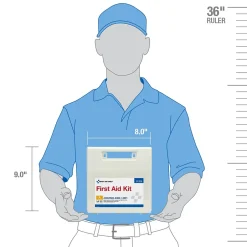 First Aid Kits<First Aid Only Plastic First Aid Kit,ANSI 2021 Class A, 50 People, 184 Pieces (91329)