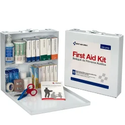 First Aid Kits<First Aid Only Unitized First Aid Kit, Metal Case, 50 People, 191 Pieces (226-U/FAO)