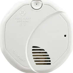Carbon Monoxide Detectors<First Alert Dual Sensor Battery Powered Smoke Alarm (FAT1039828)