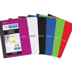 Five Star Composition Notebooks, 7.5" x 9.7", College Ruled, 100 Sheets, Each (9120) New