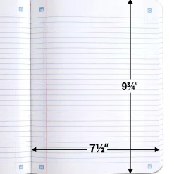 Five Star Composition Notebooks, 7.5