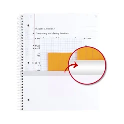 Five Star Soft Petals 1-Subject Notebooks, 8.5