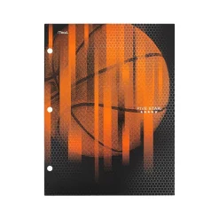 Five Star Sports 3-Hole Punched 4-Pocket Folder, Assorted Colors (33176) Clearance