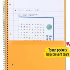 Five Star 5-Subject Subject Notebooks, 8