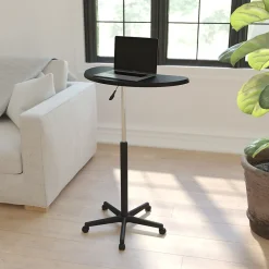 Hot 25" Laminate Laptop Desks Black (NANJN2792) Office Desks