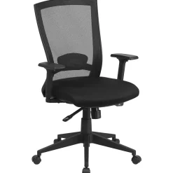 Best Cleo Ergonomic Mesh Swivel Mid-Back Executive Office Chair, Black (HL0004K) Office Chairs