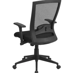Best Cleo Ergonomic Mesh Swivel Mid-Back Executive Office Chair, Black (HL0004K) Office Chairs