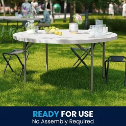 Outlet Elon Folding Table, 59.75