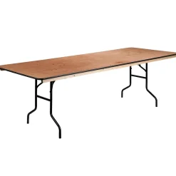 New Fielder Folding Table, 96" x 36", Natural (XA3696P) Folding Tables