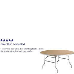 Fielder Folding Table, 60